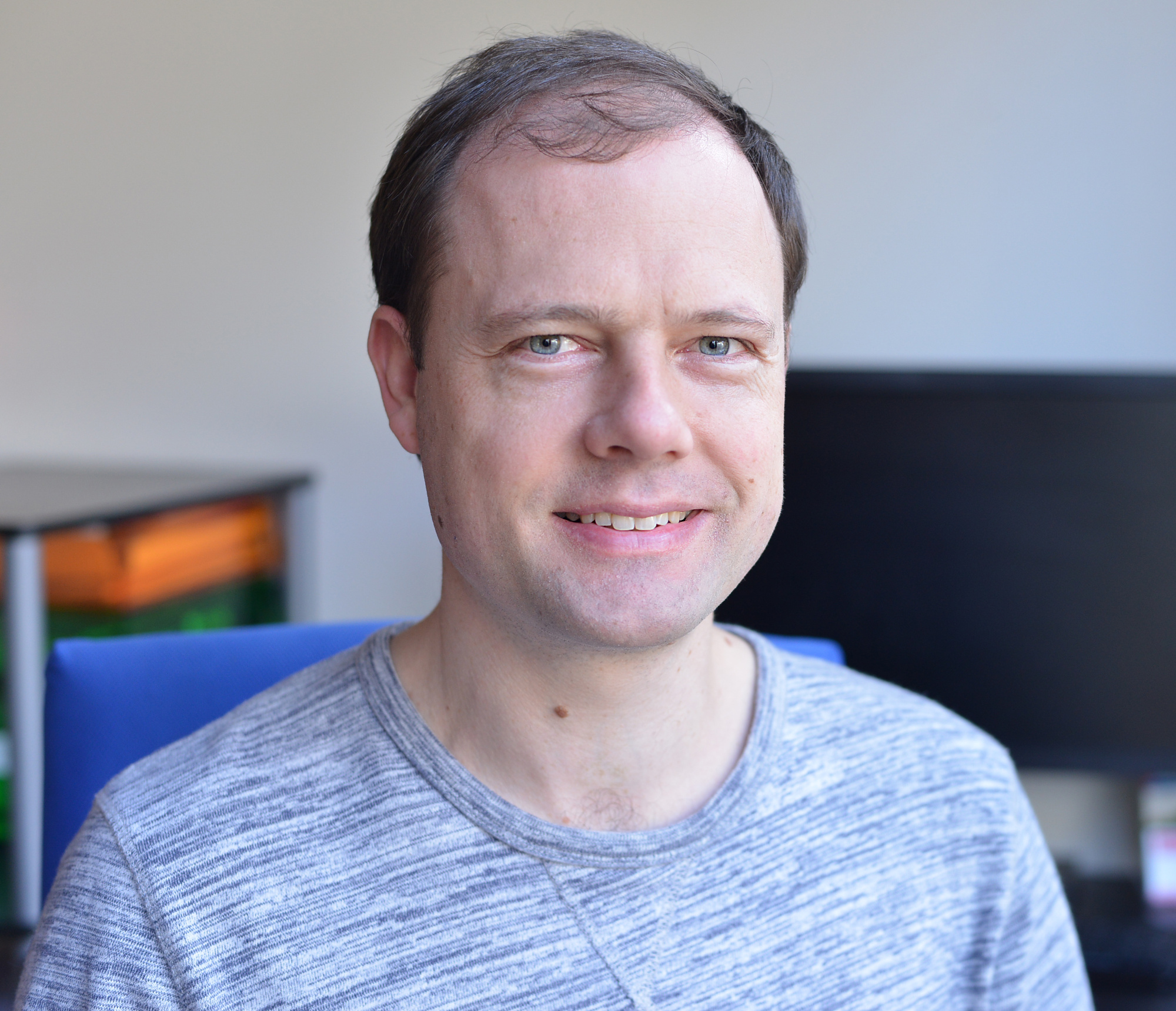 Portrait of Damien George